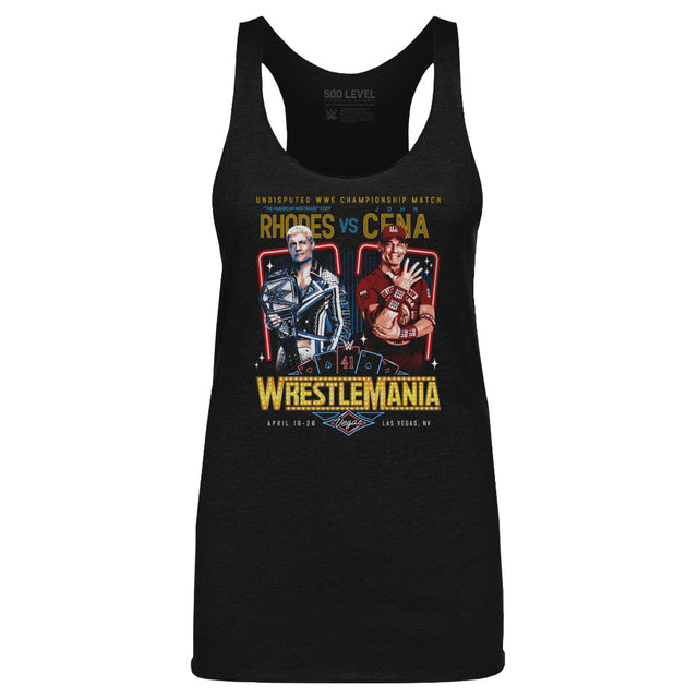 Wrestlemania Women's Tank Top | 500 LEVEL