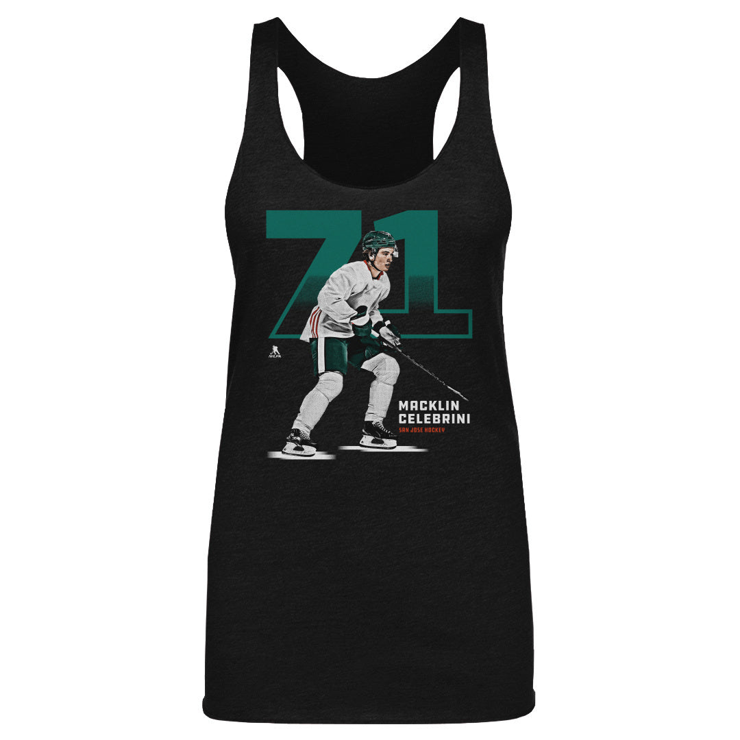 Macklin Celebrini Women's Tank Top | 500 LEVEL