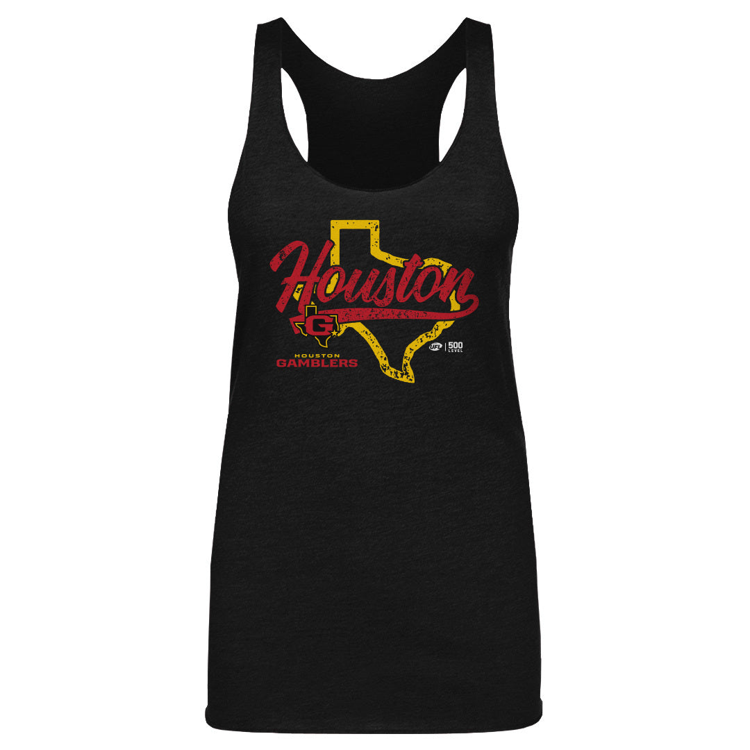 Houston Gamblers Women's Tank Top | 500 LEVEL
