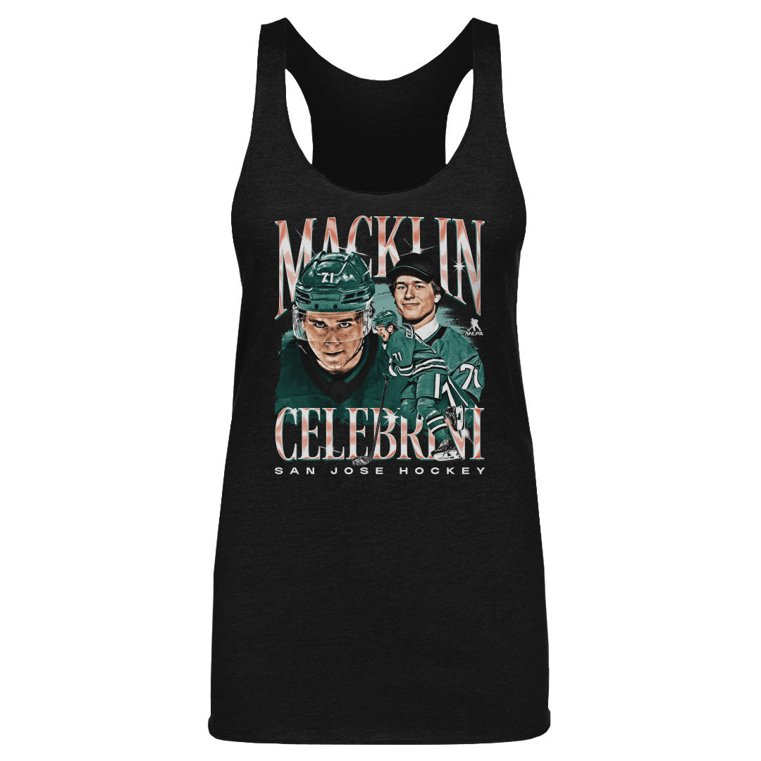 Macklin Celebrini Women's Tank Top | 500 LEVEL