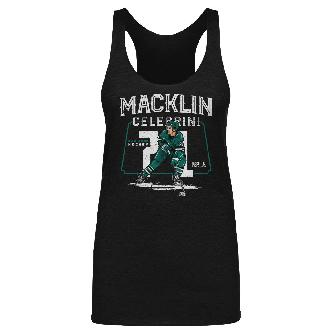 Macklin Celebrini Women's Tank Top | 500 LEVEL