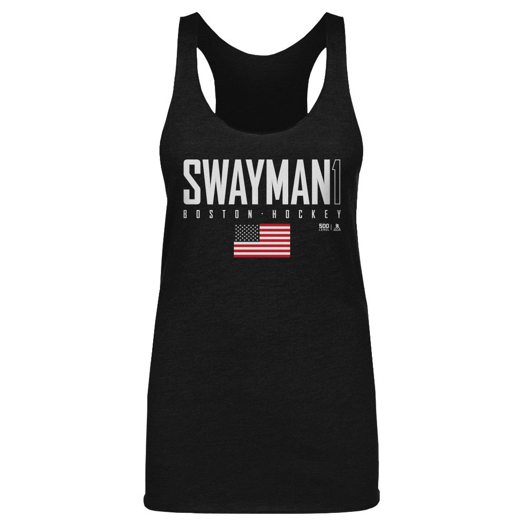 Jeremy Swayman Women's Tank Top | 500 LEVEL