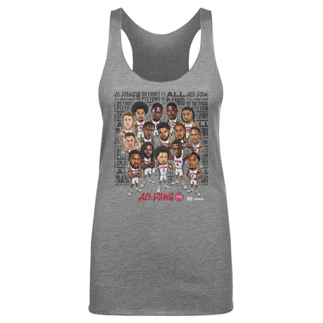 Detroit Pistons Women's Tank Top | 500 LEVEL