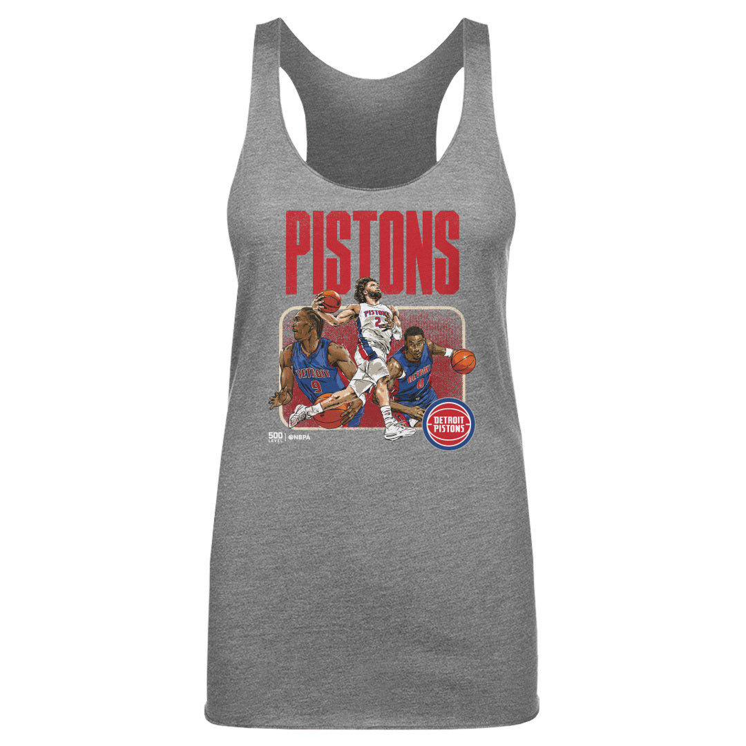 Detroit Pistons Women's Tank Top | 500 LEVEL