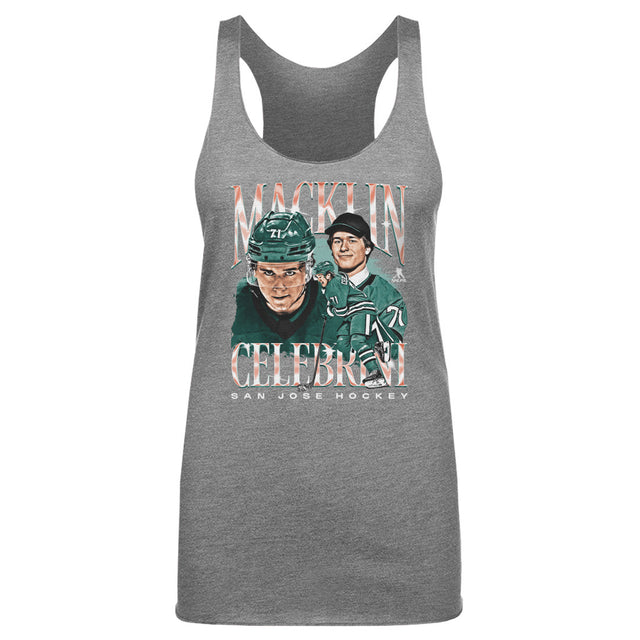 Macklin Celebrini Women's Tank Top | 500 LEVEL