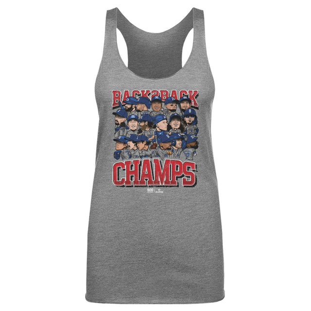 Los Angeles D Baseball Women's Tank Top | 500 LEVEL