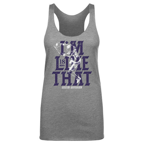 Justin Jefferson Women's Tank Top | 500 LEVEL