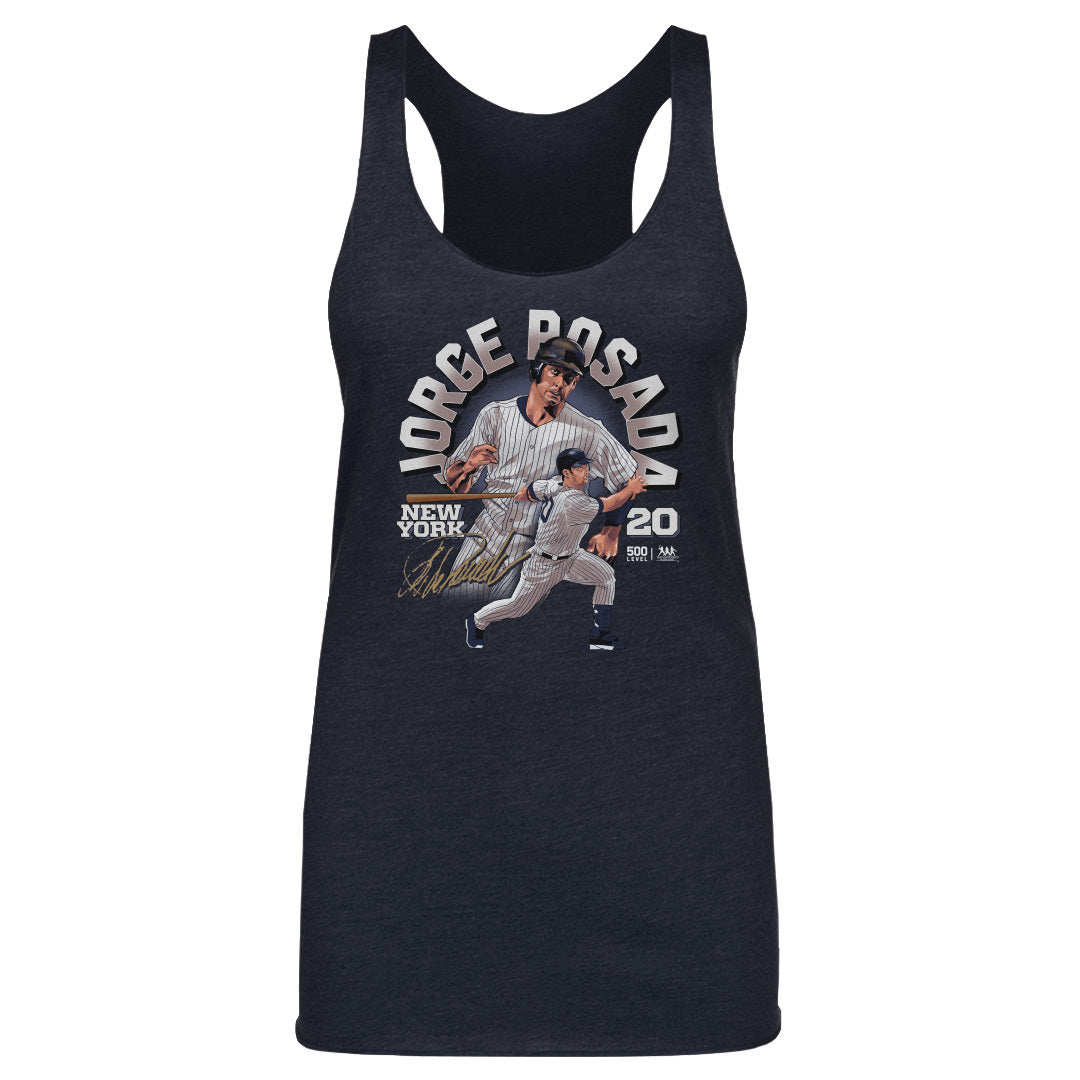 Jorge Posada Women's Tank Top | 500 LEVEL