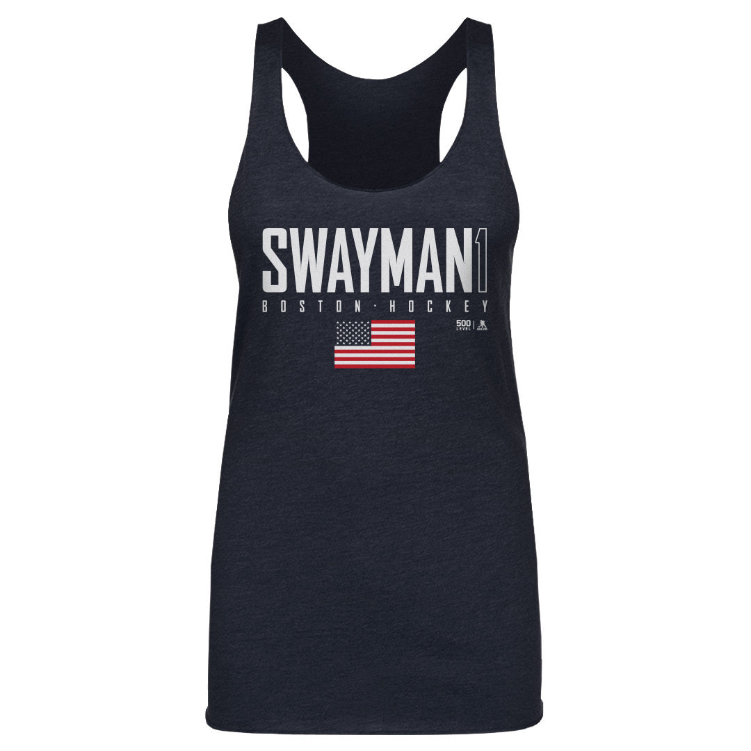 Jeremy Swayman Women's Tank Top | 500 LEVEL