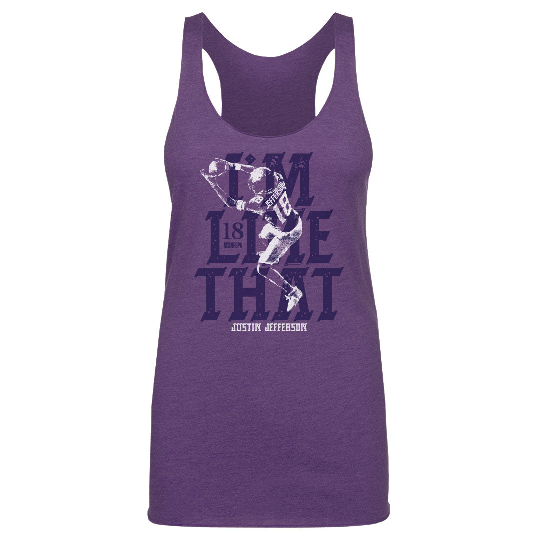 Justin Jefferson Women's Tank Top | 500 LEVEL