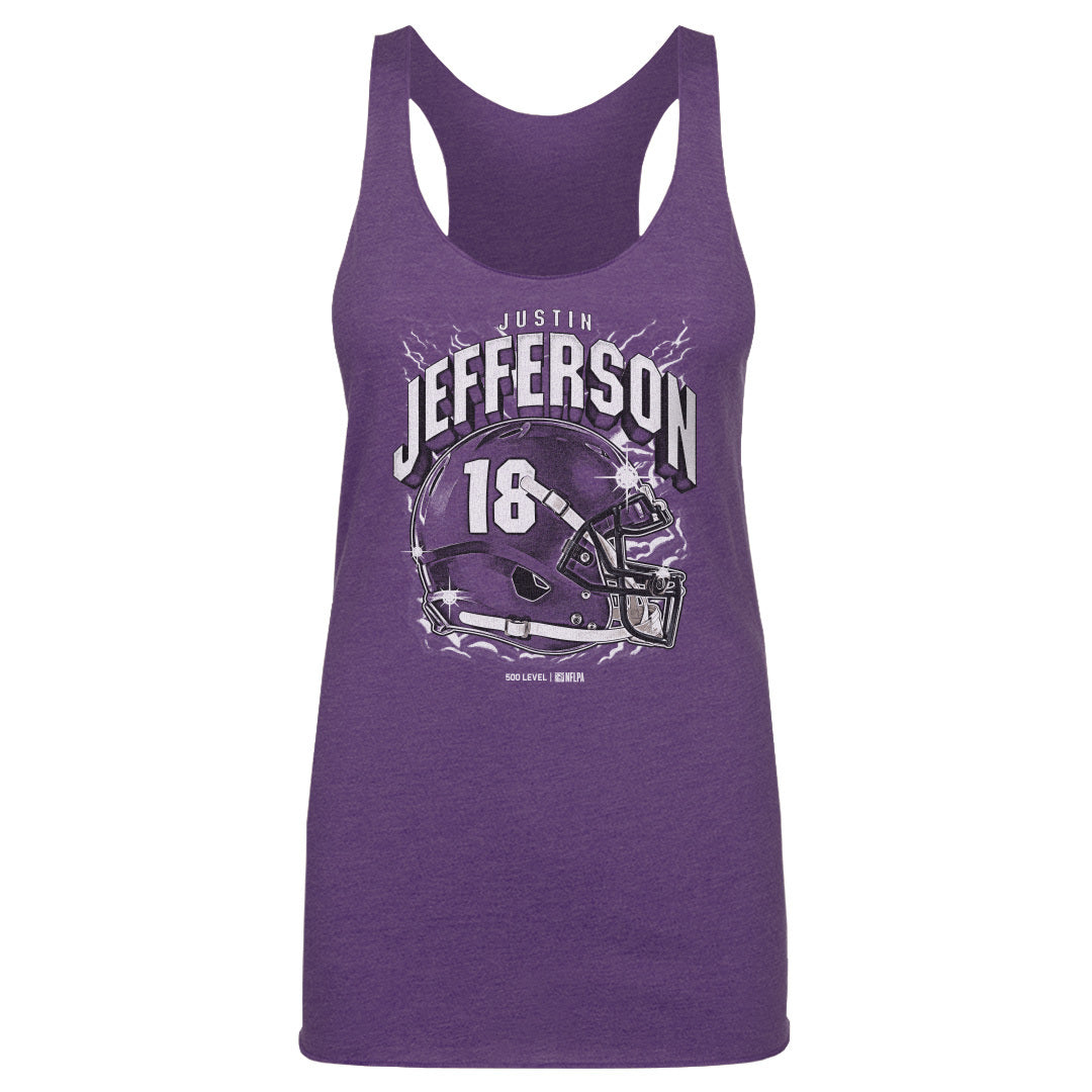 Justin Jefferson Women's Tank Top | 500 LEVEL
