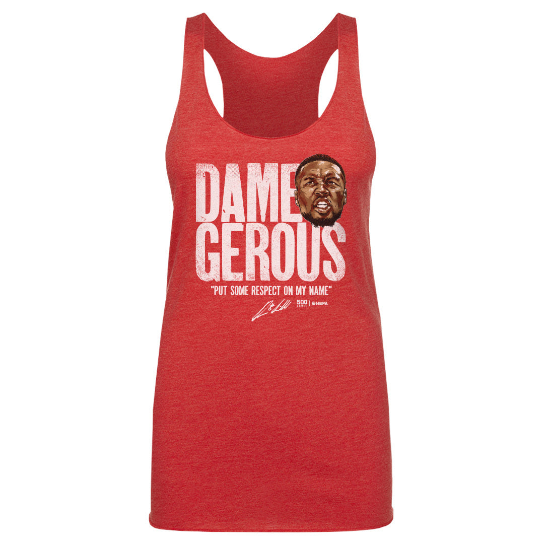 Damian Lillard Women's Tank Top | 500 LEVEL