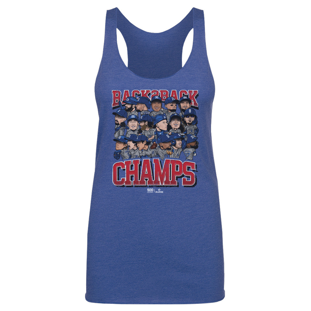 Los Angeles D Baseball Women's Tank Top | 500 LEVEL