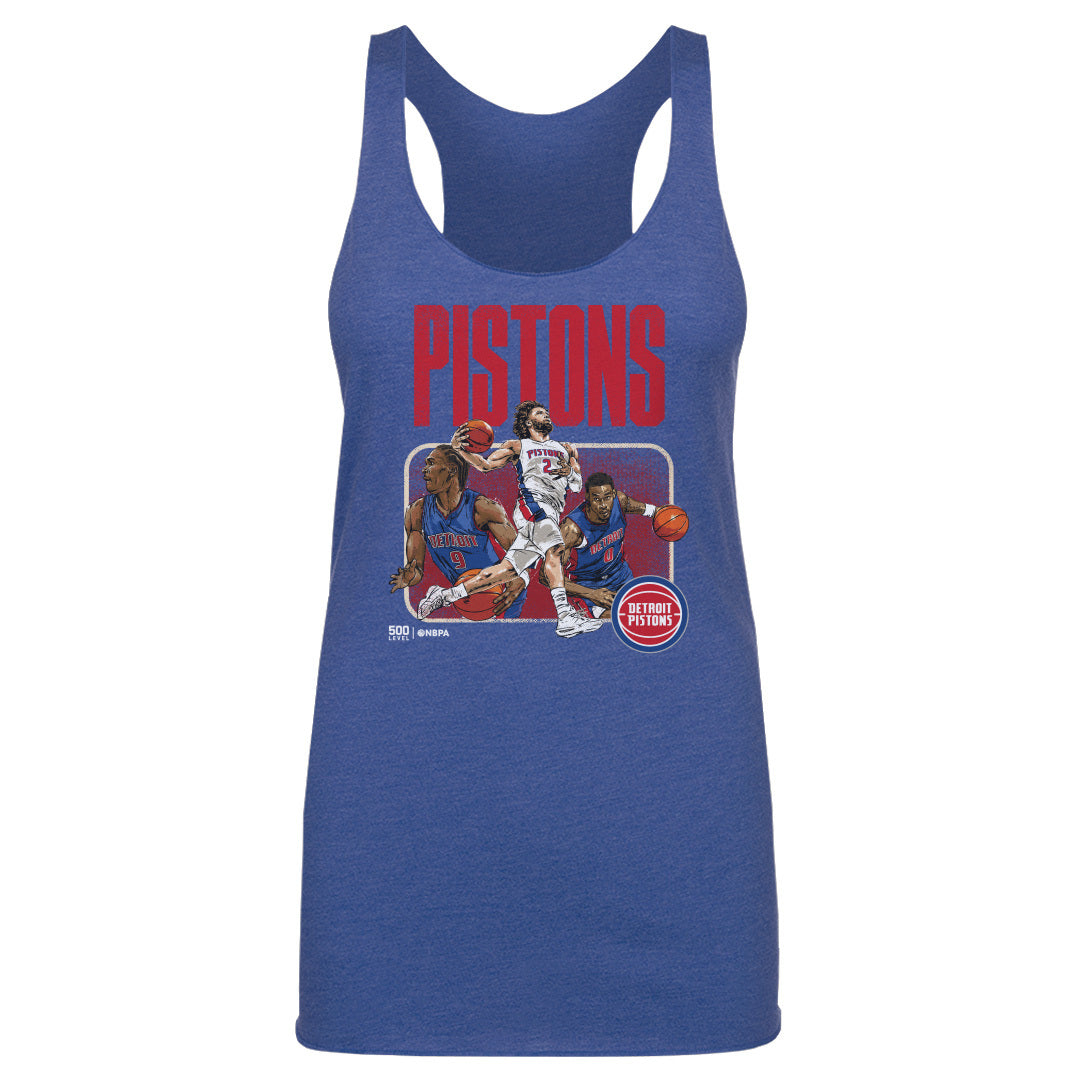 Detroit Pistons Women's Tank Top | 500 LEVEL