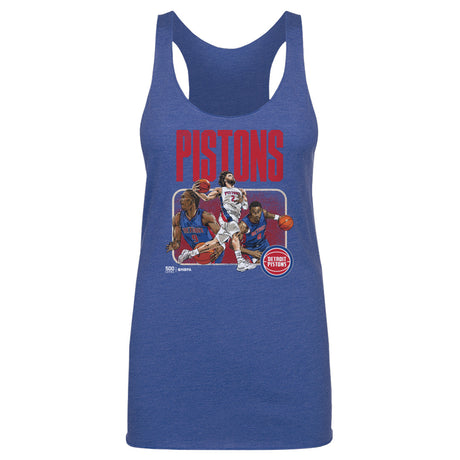 Detroit Pistons Women's Tank Top | 500 LEVEL