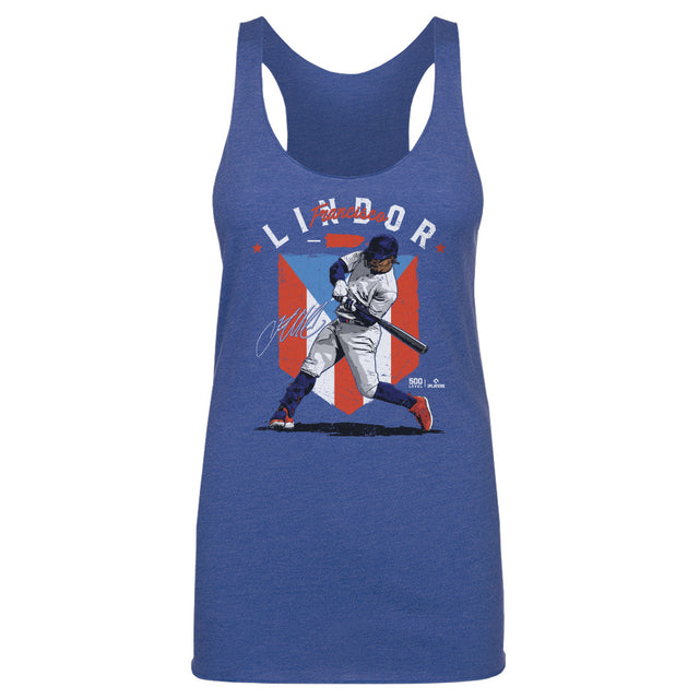 Francisco Lindor Women's Tank Top | 500 LEVEL