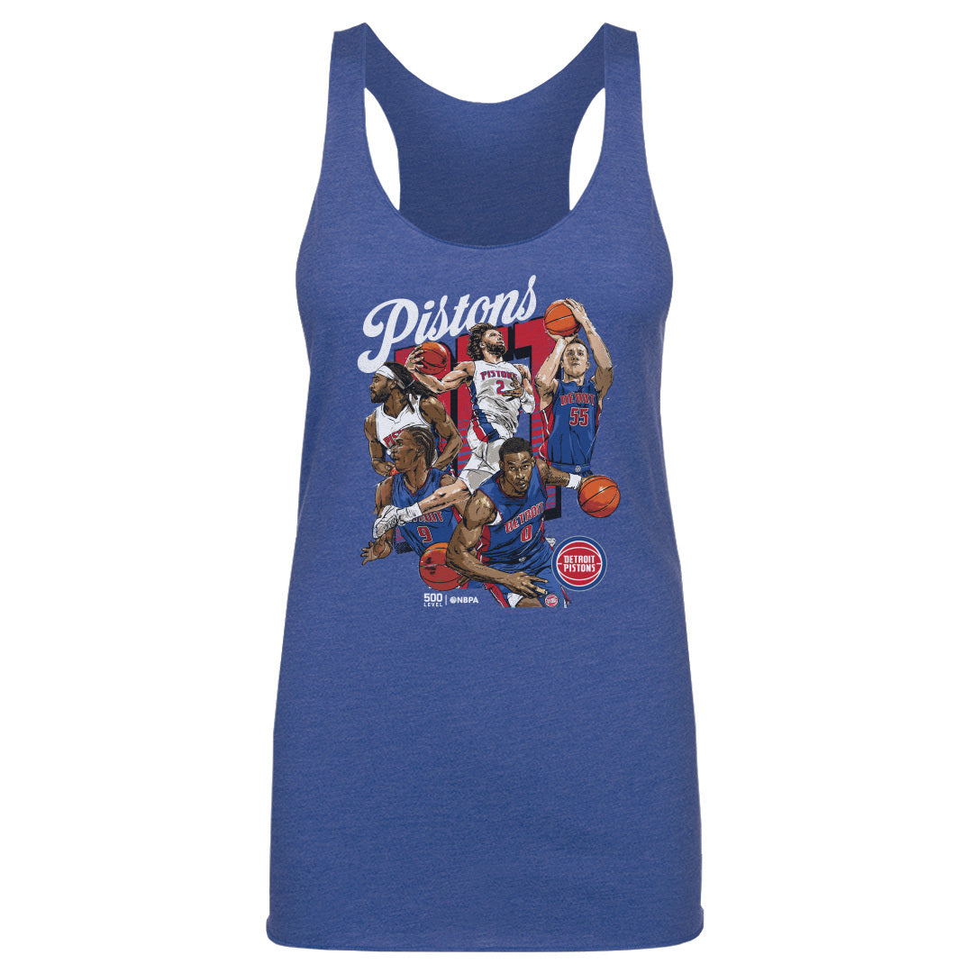 Detroit Pistons Women's Tank Top | 500 LEVEL