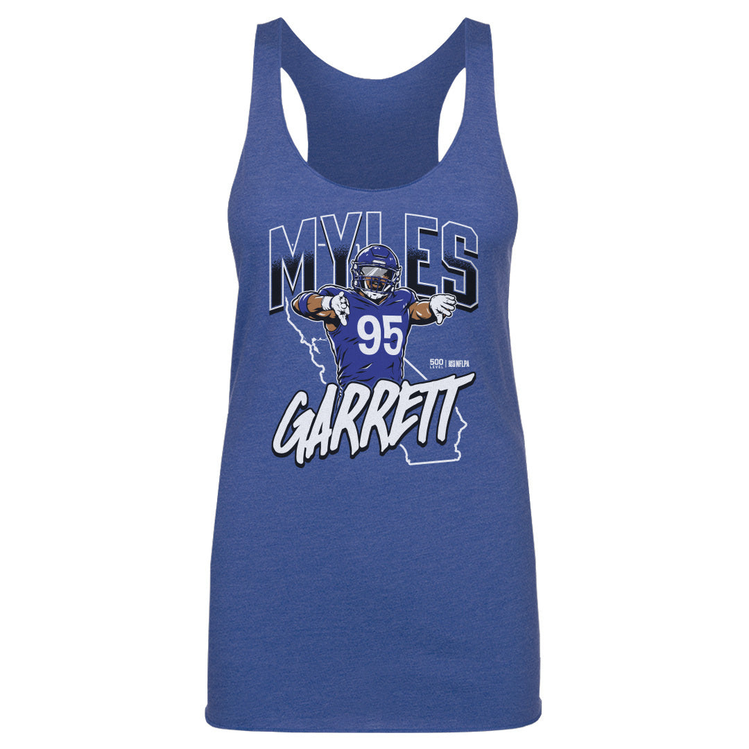 Myles Garrett Women's Tank Top | 500 LEVEL