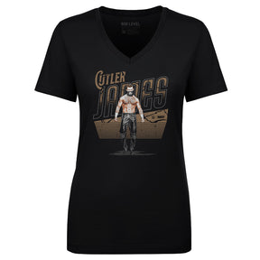 Cutler James Women's V-Neck T-Shirt | 500 LEVEL