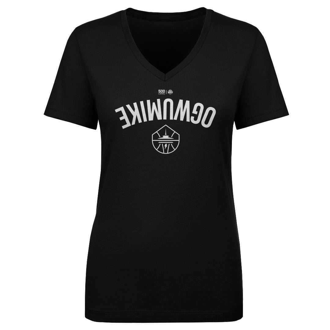 Nneka Ogwumike Women's V-Neck T-Shirt | 500 LEVEL
