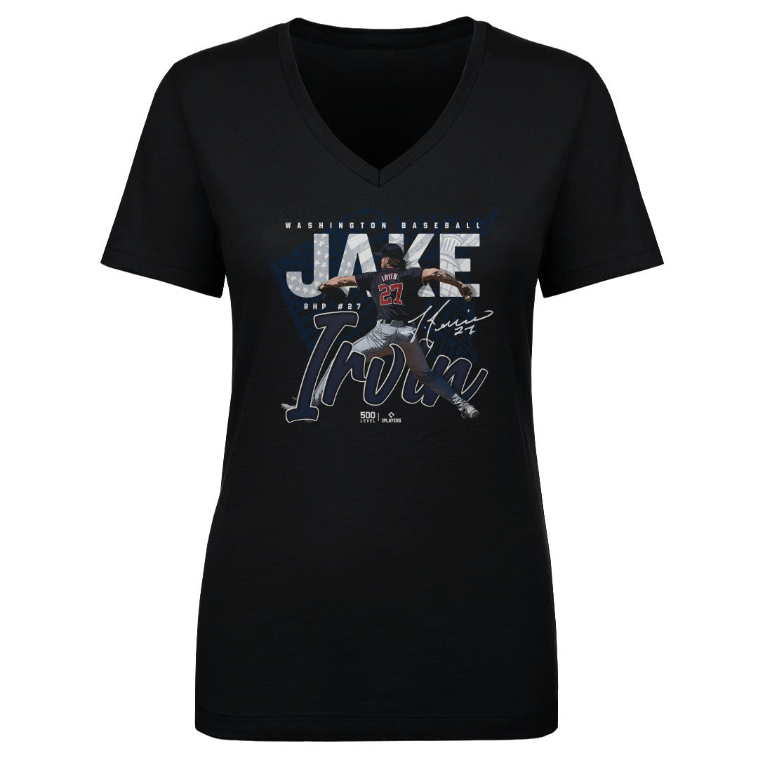 Jake Irvin Women's V-Neck T-Shirt | 500 LEVEL