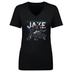 Jake Irvin Women's V-Neck T-Shirt | 500 LEVEL