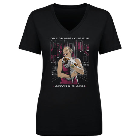 Aryna Sabalenka Women's V-Neck T-Shirt | 500 LEVEL
