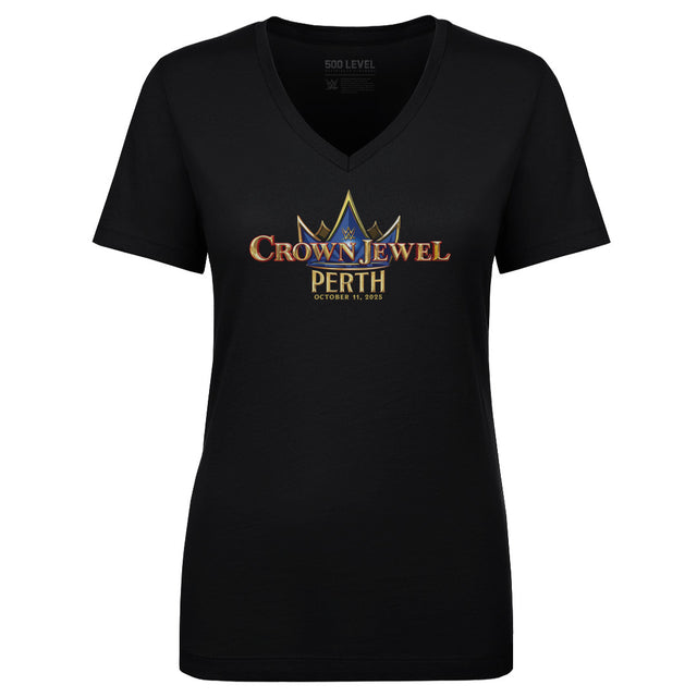 Crown Jewel Women's V-Neck T-Shirt | 500 LEVEL