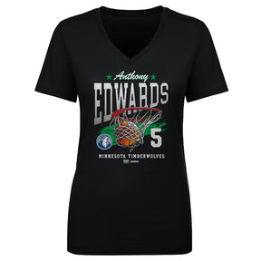 Anthony Edwards Women's V-Neck T-Shirt | 500 LEVEL
