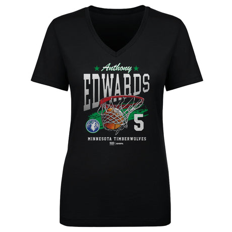 Anthony Edwards Women's V-Neck T-Shirt | 500 LEVEL
