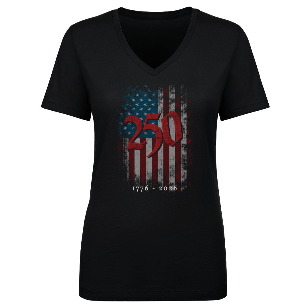 USA Women's V-Neck T-Shirt | 500 LEVEL
