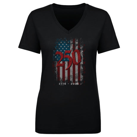 USA Women's V-Neck T-Shirt | 500 LEVEL