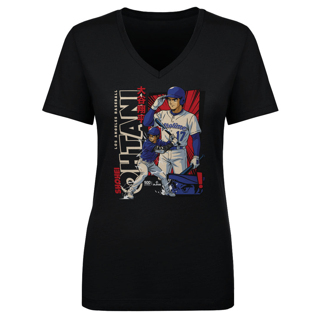 Shohei Ohtani Women's V-Neck T-Shirt | 500 LEVEL