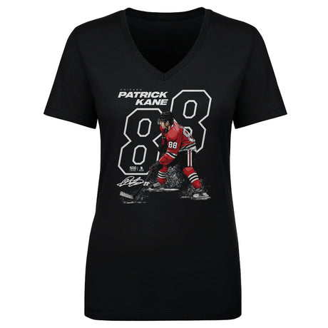 Patrick Kane Women's V-Neck T-Shirt | 500 LEVEL
