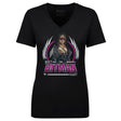 Bret Hart Women's V-Neck T-Shirt | 500 LEVEL