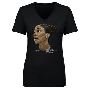 A'ja Wilson Women's V-Neck T-Shirt | 500 LEVEL