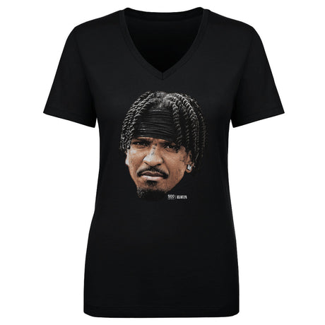 Jayden Daniels Women's V-Neck T-Shirt | 500 LEVEL