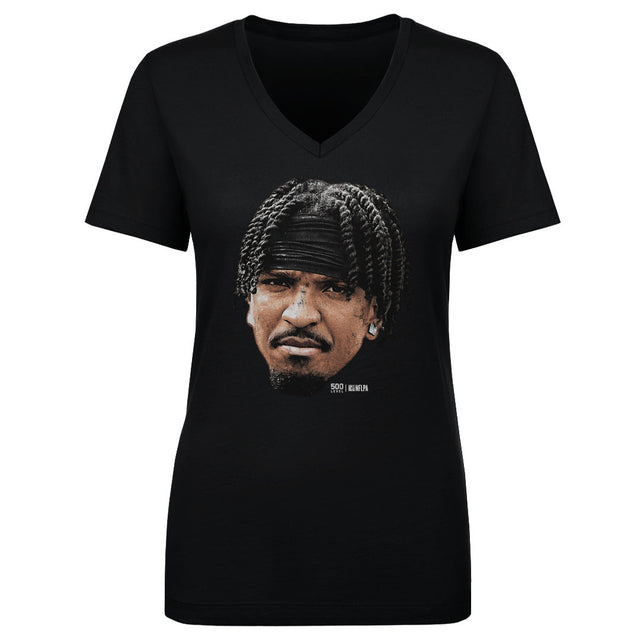 Jayden Daniels Women's V-Neck T-Shirt | 500 LEVEL