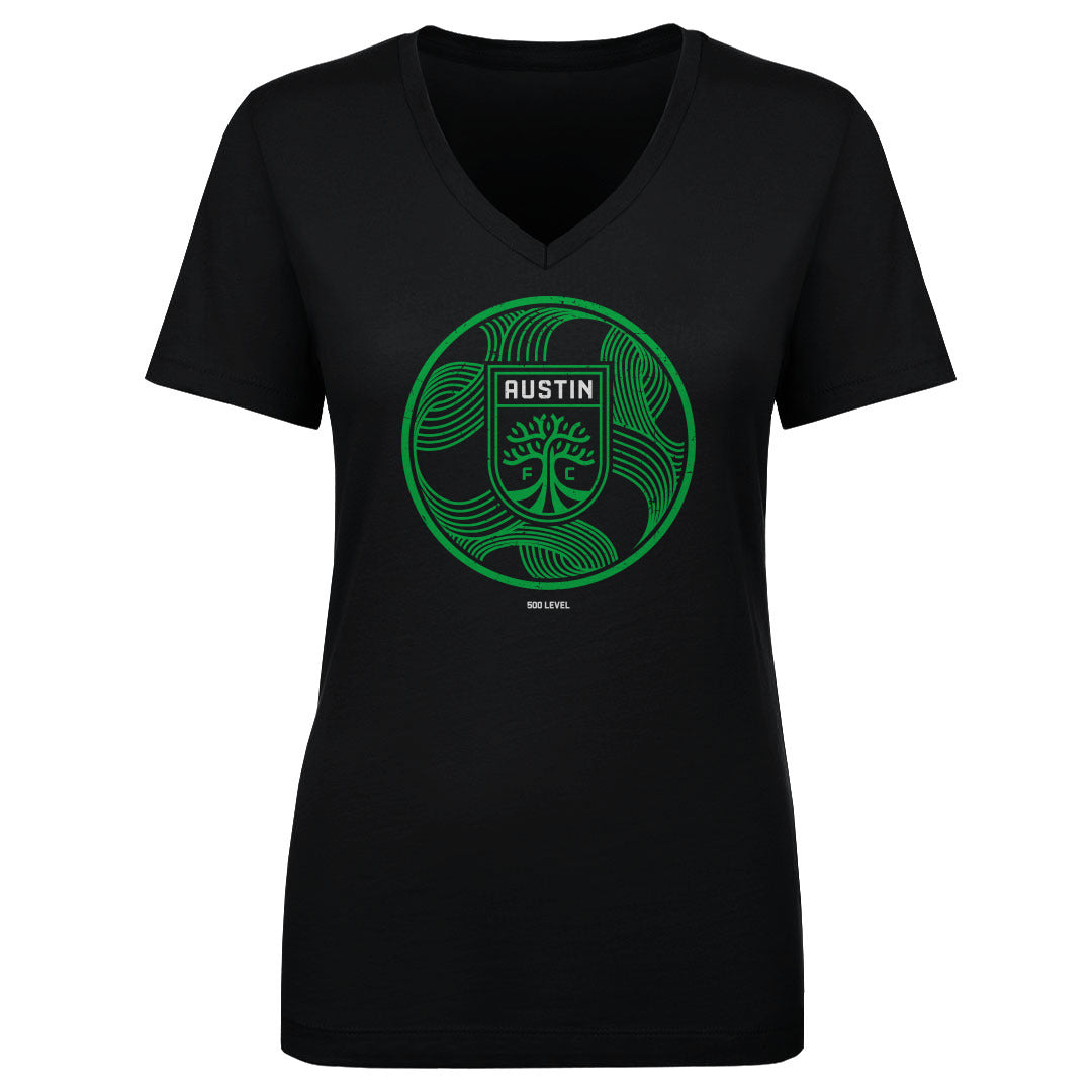 Austin FC Women's V-Neck T-Shirt | 500 LEVEL