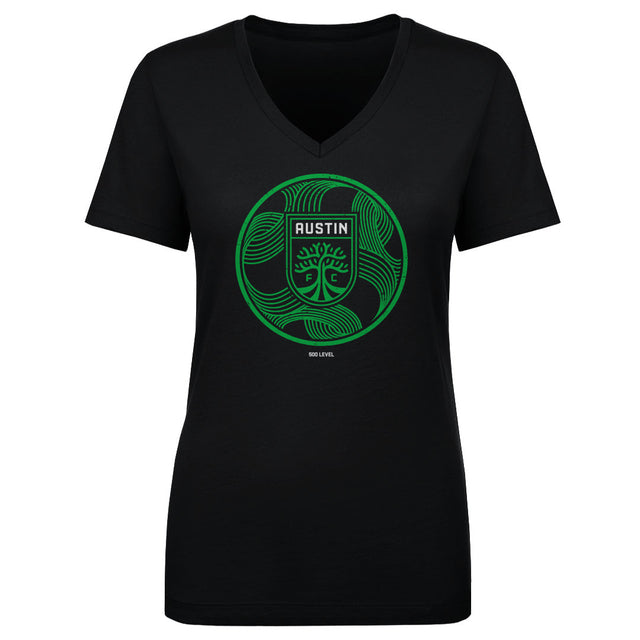 Austin FC Women's V-Neck T-Shirt | 500 LEVEL