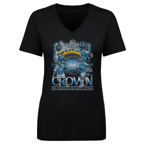 Charlotte FC Women's V-Neck T-Shirt | 500 LEVEL