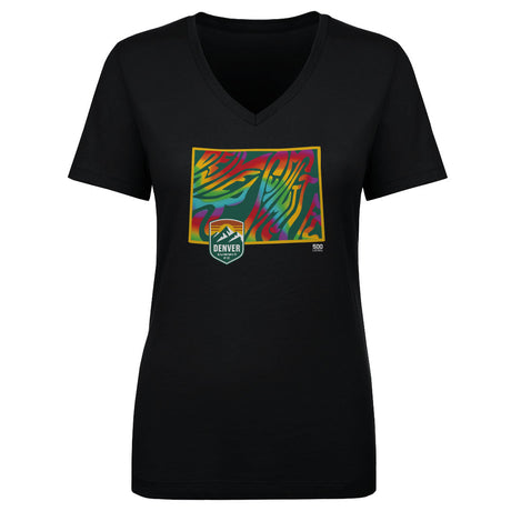 Denver Summit FC Women's V-Neck T-Shirt | 500 LEVEL