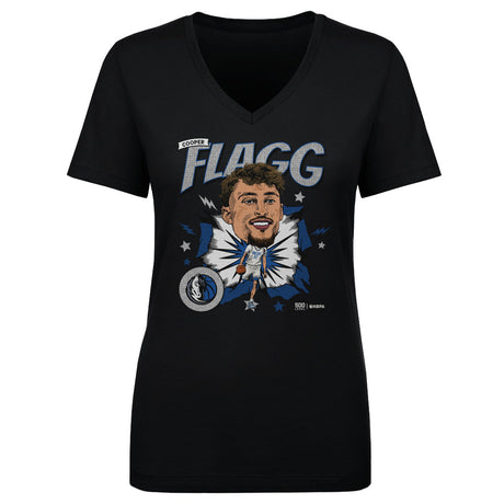 Cooper Flagg Women's V-Neck T-Shirt | 500 LEVEL