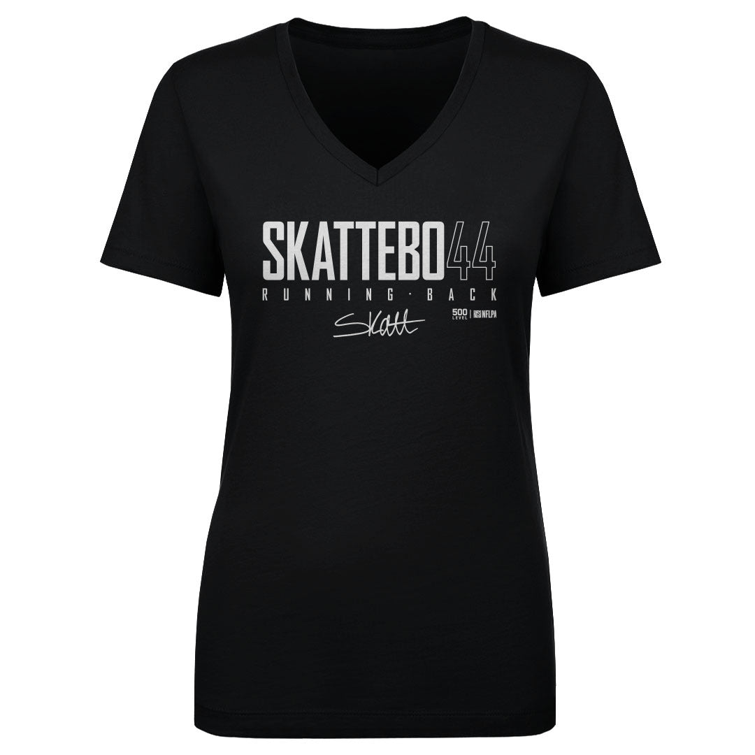 Cam Skattebo Women's V-Neck T-Shirt | 500 LEVEL