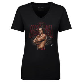 The Great Khali Women's V-Neck T-Shirt | 500 LEVEL