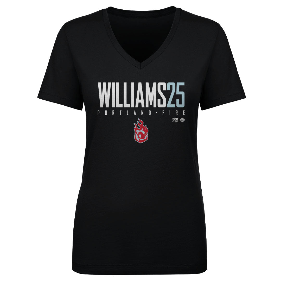 Serah Williams Women's V-Neck T-Shirt | 500 LEVEL