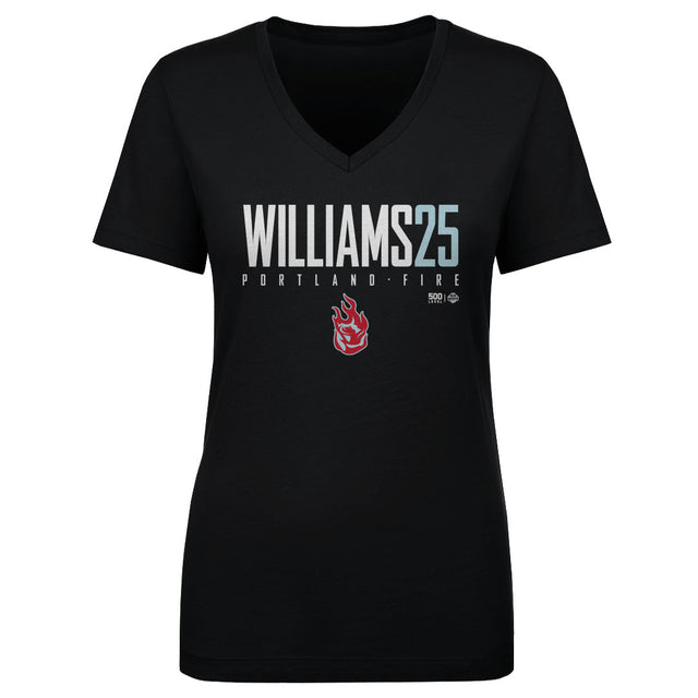 Serah Williams Women's V-Neck T-Shirt | 500 LEVEL