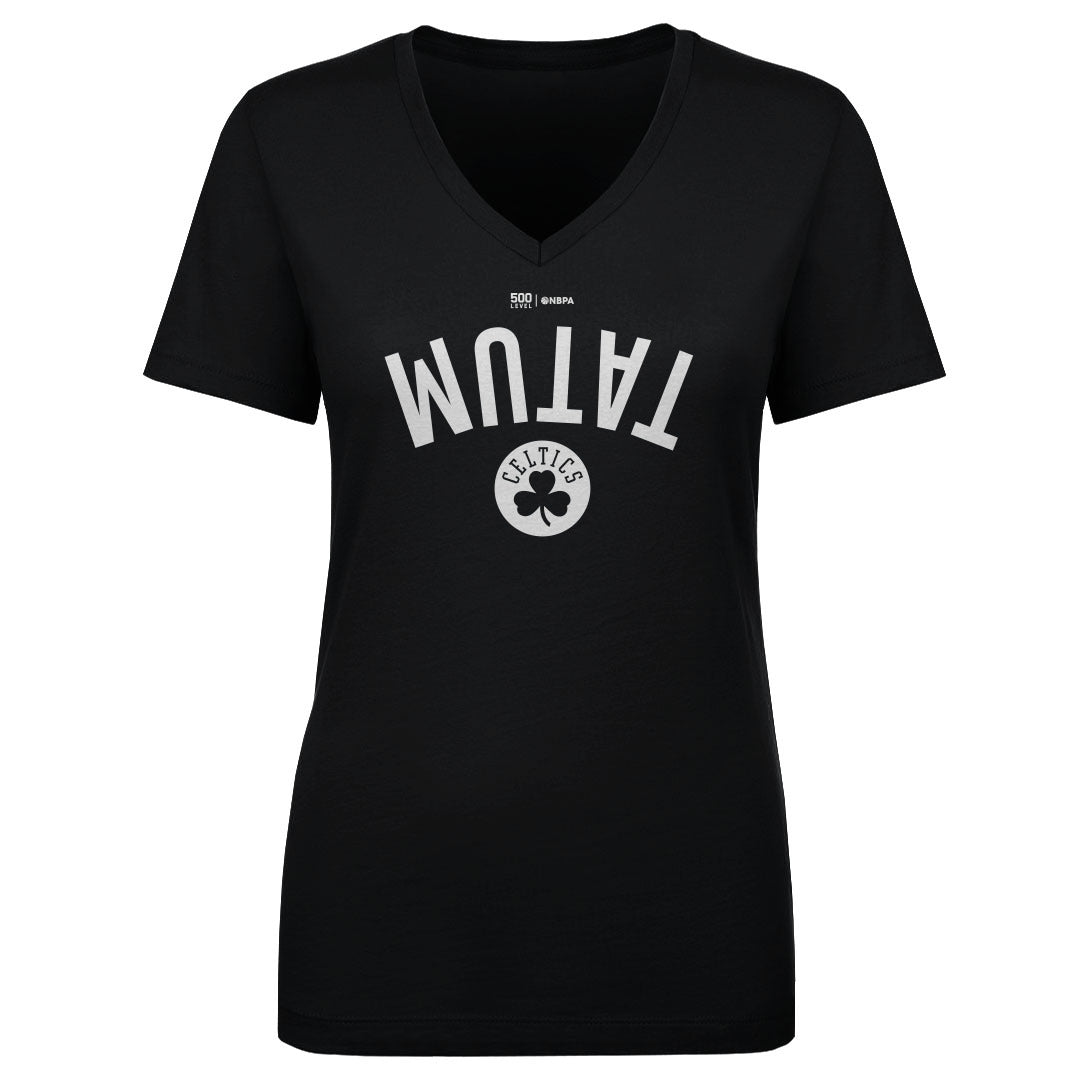 Jayson Tatum Women's V-Neck T-Shirt | 500 LEVEL
