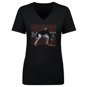 Matt Chapman Women's V-Neck T-Shirt | 500 LEVEL