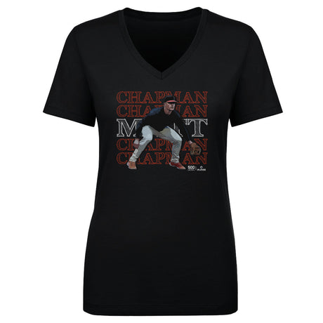 Matt Chapman Women's V-Neck T-Shirt | 500 LEVEL